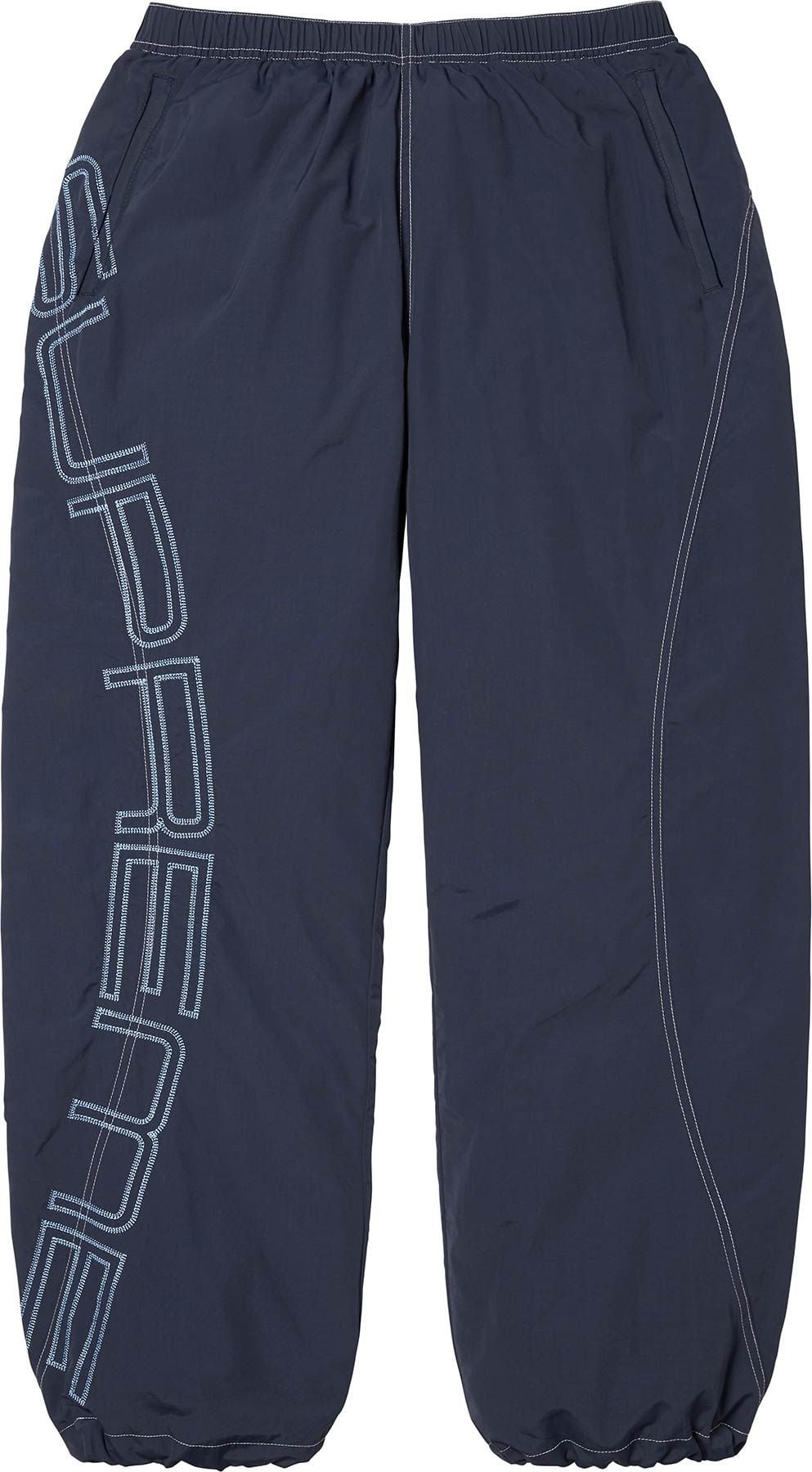 Spellout Embroidered Track Pant view 7